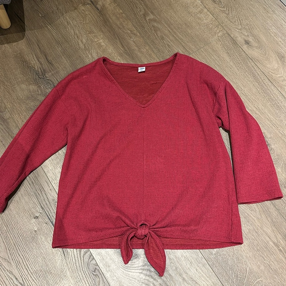 Red Tie Top